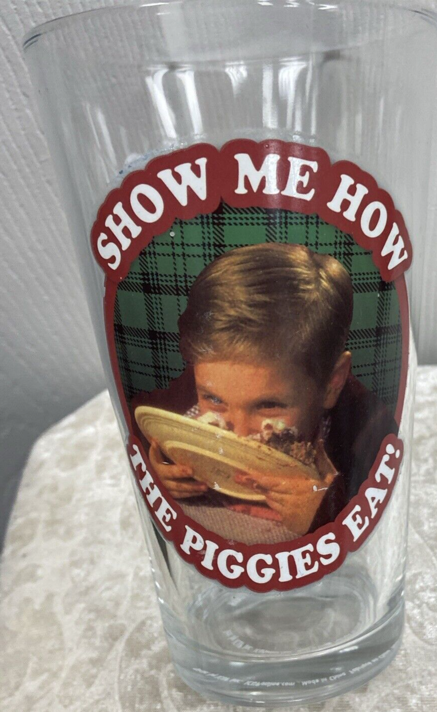 A Christmas Story Collectors Series Pint Glasses Tumblers Set of 4 Barware - Image 3