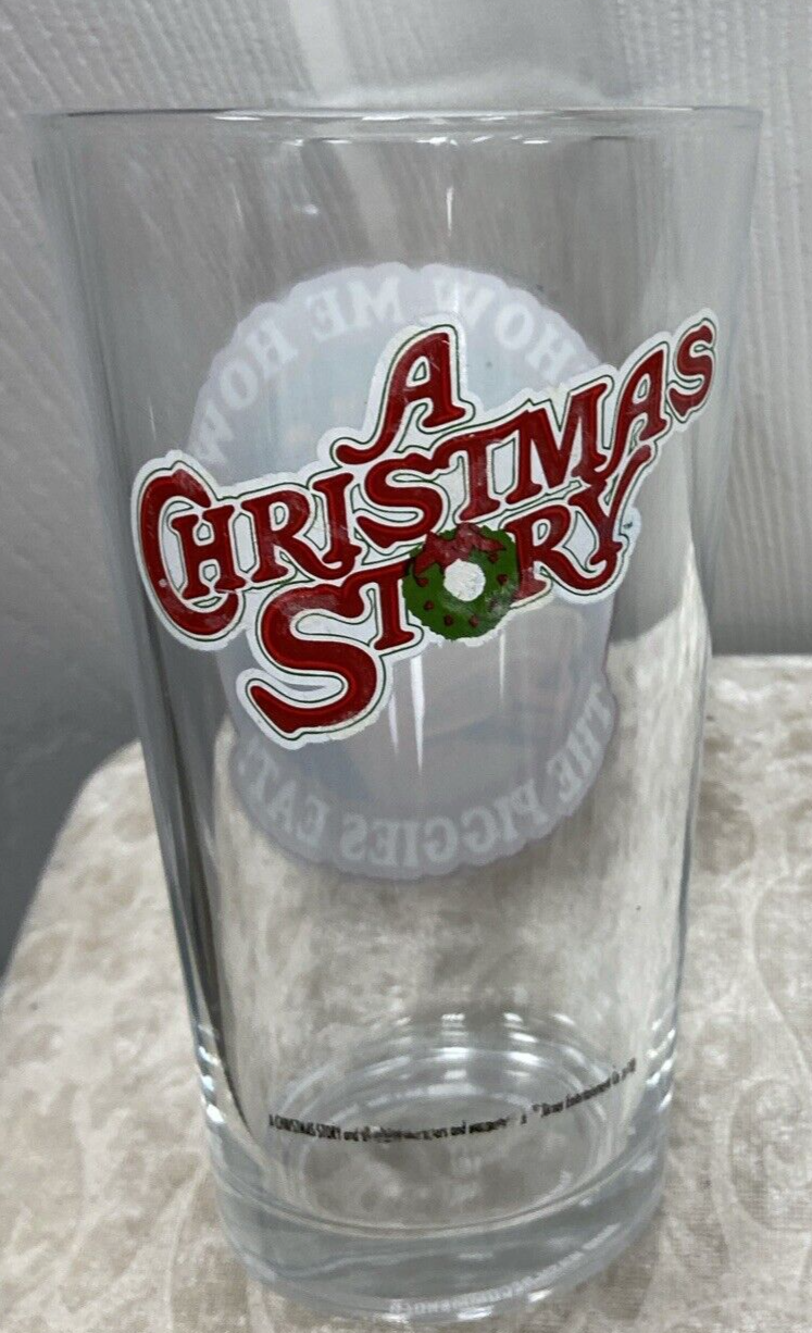 A Christmas Story Collectors Series Pint Glasses Tumblers Set of 4 Barware - Image 4