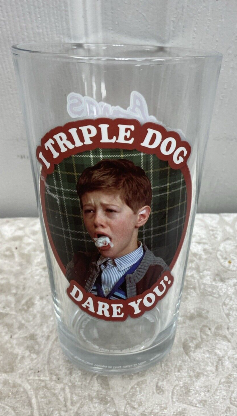 A Christmas Story Collectors Series Pint Glasses Tumblers Set of 4 Barware - Image 5
