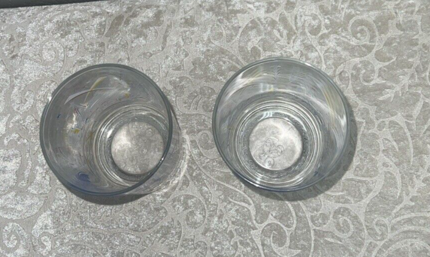 Lot of 2 McDonalds Disney The Magic 25th Anniversary Glasses Mickey Mouse 16oz. - Image 4