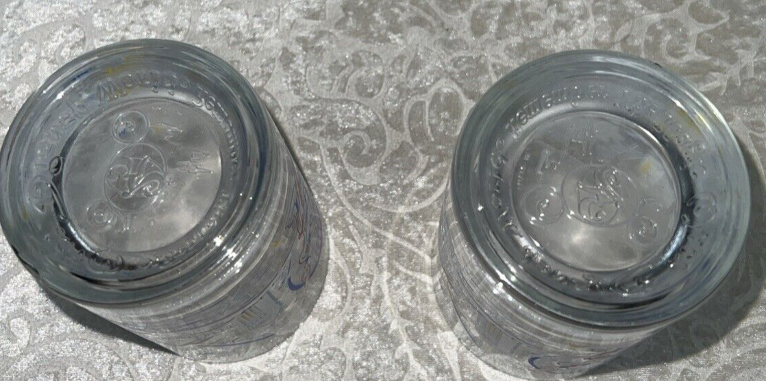 Lot of 2 McDonalds Disney The Magic 25th Anniversary Glasses Mickey Mouse 16oz. - Image 8
