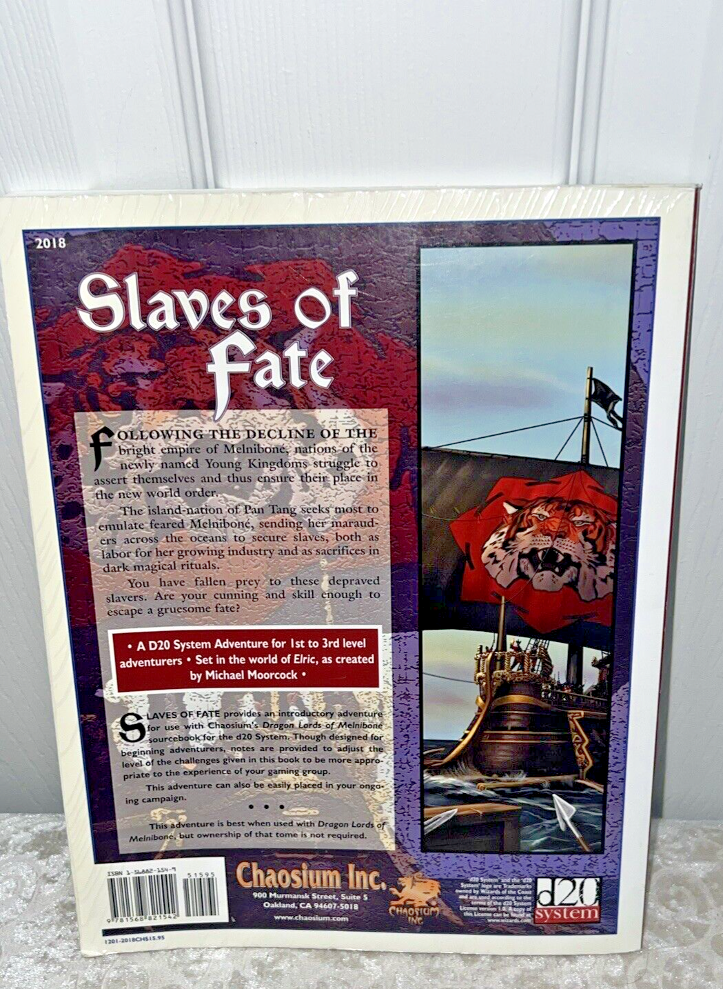 Slaves of Fate A Struggle Against Pirates from Pan Tang d20 System Book - Image 4