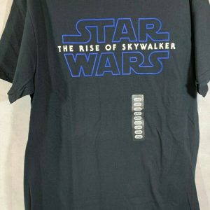 Star Wars The Rise of Skywalker Black Short Sleeve Men's Shirt Disney L