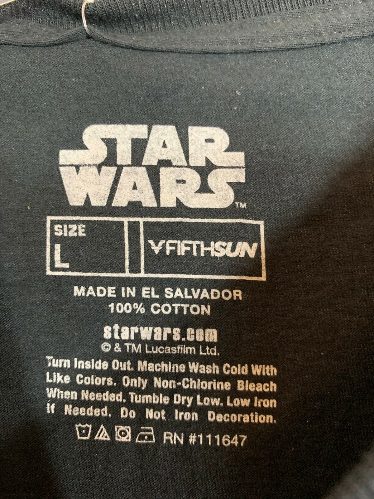 Star Wars The Rise of Skywalker Black Short Sleeve Men's Shirt Disney L - Image 3