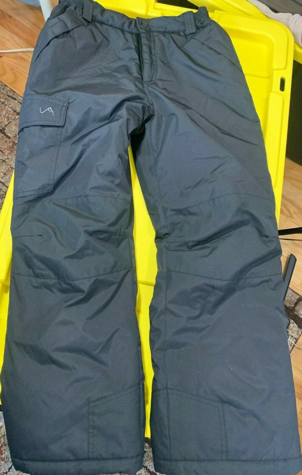Kids Vertical 9 Snow Ski Pants Black Insulated LG (14) MSRP $60 - Image 2